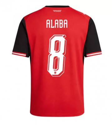 Østrig David Alaba #8 Hjemmebanetrøje Børn VM 2026 Kortærmet (+ Korte bukser)